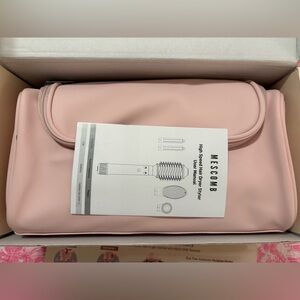 MESCOMB Dual Voltage Hot Air Styler Wrap - 5 in 1 PINK NIB